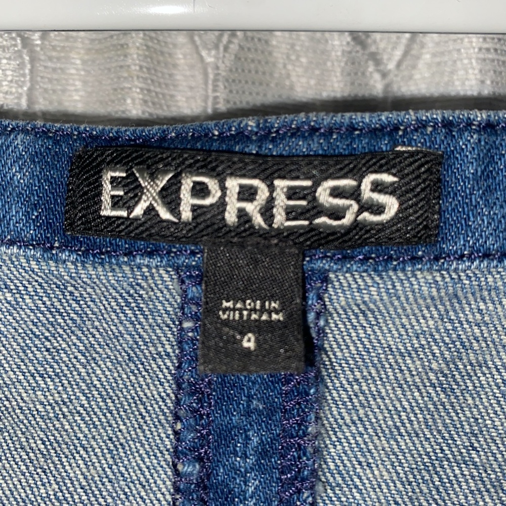 Express Denim Dress - Picture 5 of 5